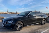 Аренда авто с водителем Mercedes-Benz E-class 2017 - Рига