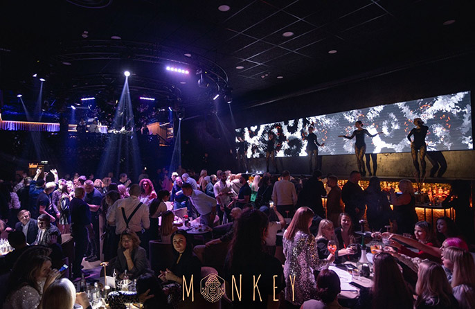 Nightclub-restaurant Monkey