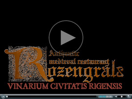 Видео ресторана Rozengrāls