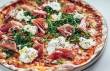 PIZZA BURRATA CON SAN DANIELE E RUCOLA