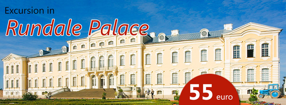 Excursion in Rundale Palace - 55 Euro