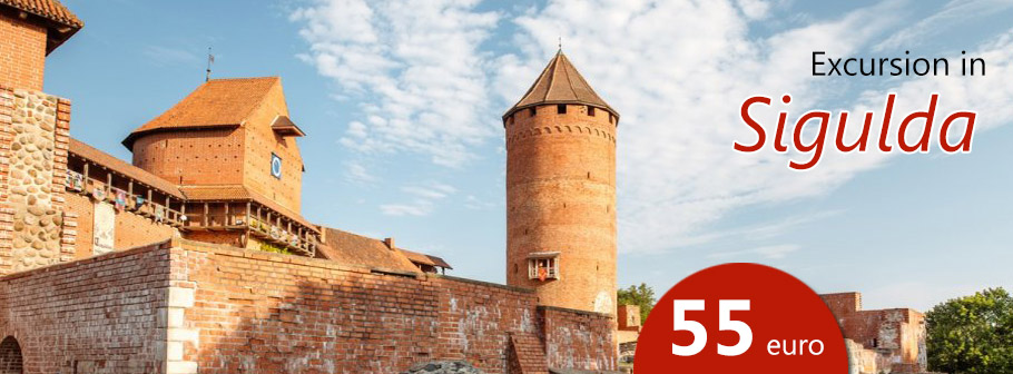 Excursion in Sigulda - 55 Euro